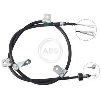 Pago Seguro Cable de accionamiento, freno de estacionamiento A.B.S. K17468